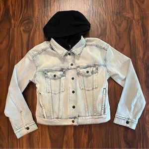 Athleta Double Time Denim Jacket